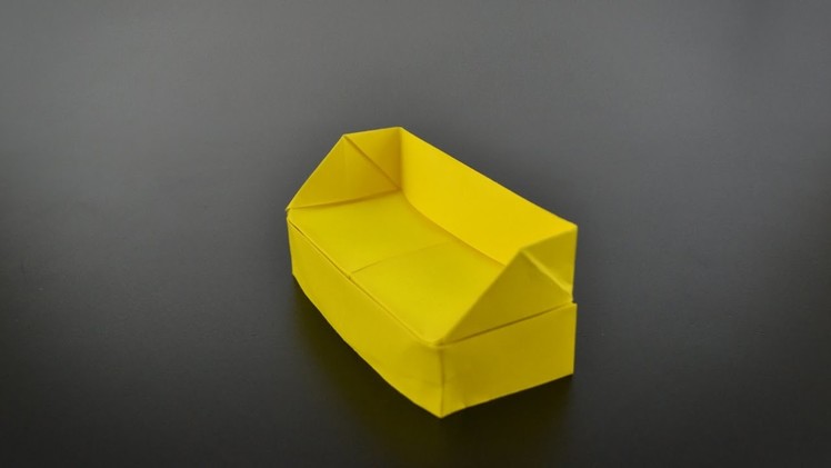 Origami: Couch. Sofa - Instructions in English (BR)