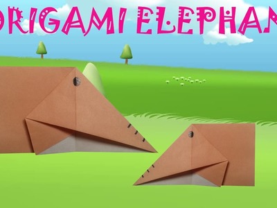 Origami Elephant - Origami Easy