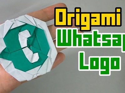 Origami Whatsapp Logo Tutorial - How to - Intermediate