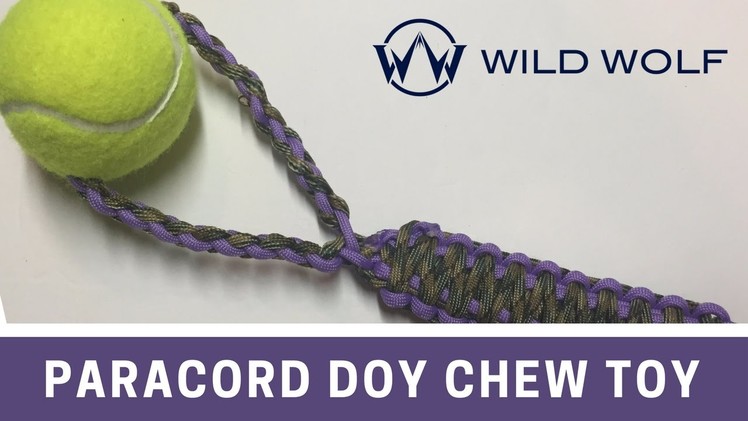 Paracord Dog Chew Toy - DIY