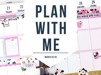 Plan With Me- Classic Happy Planner- March 20-26