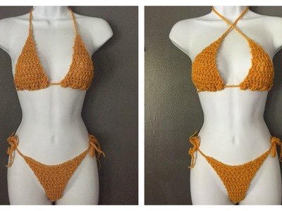 Super Simple Crochet Swimsuit Top Tutorial | The KBiv Way