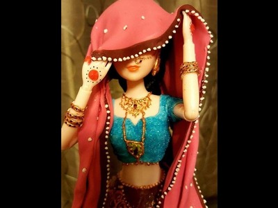 Bollywood doll cake| Indian doll cake| indian bride cake | How to| best doll cake