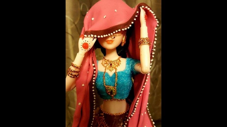 Bollywood doll cake| Indian doll cake| indian bride cake | How to| best doll cake