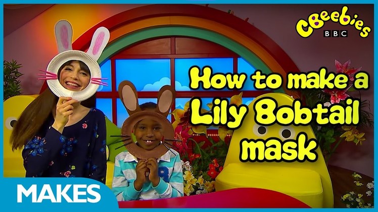 CBeebies Makes | How to make a Peter Rabbit or Lily Bobtail mask