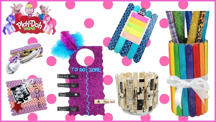 Crafts Compilation DIY | Life Hacks Clothespin | Popsicle Sticks | Photo Frame Ideas