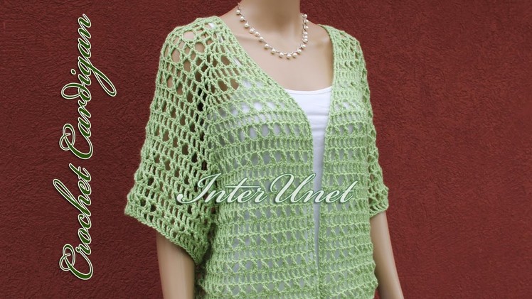 Crochet jacket – cardigan crochet pattern