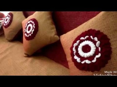 Crochet Pillow Cover Design