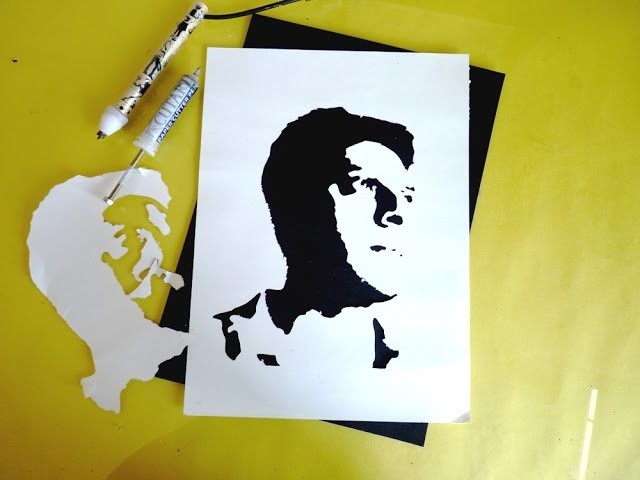 Cutart Tutorial - Making silhouette paper cutting portrait of your photo