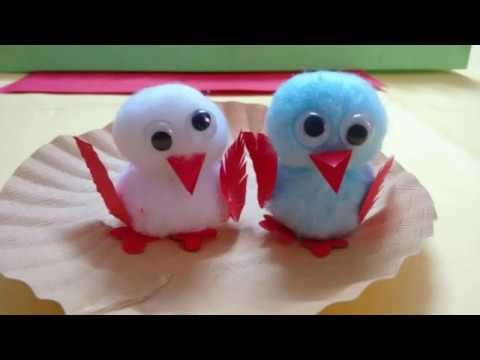 DIY - Bird Crafts Using Cotton | Innovative Artsncrafts