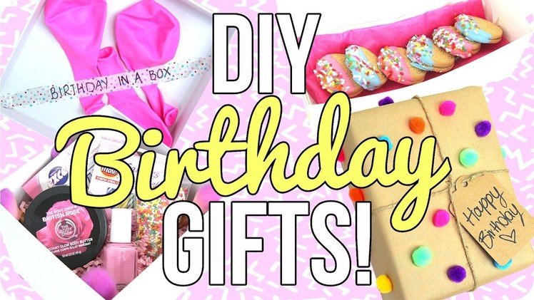 DIY Birthday Gifts!! Easy & Cheap!