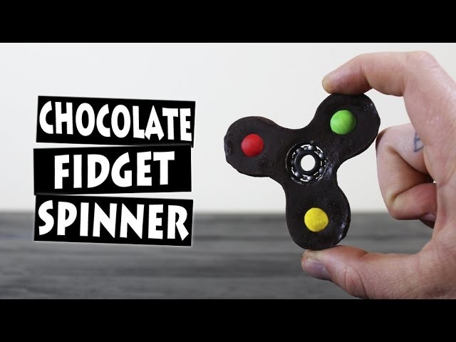DIY Chocolate Hand Spinner Fidget Toy