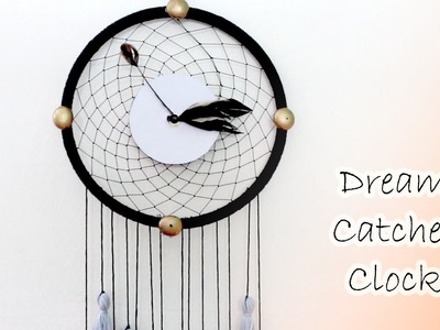 DIY dream catcher clock. without using feathers