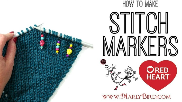 DIY How to Make Knitting Stitch Markers