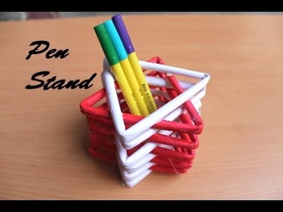 DIY - Paper Pen Stand | How To Make Pen Stand | Paper Pen Stand Origami