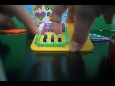 DIY perler beads American girl doll phone.