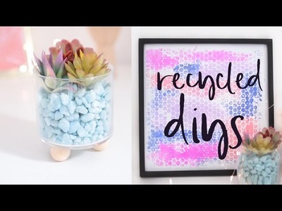 DIY Room Decor Projects Using Recycled Items! Room Decor for Spring 2017