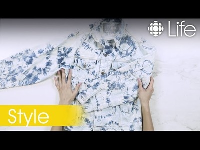 DIY Shibori Denim Jacket | CBC Life