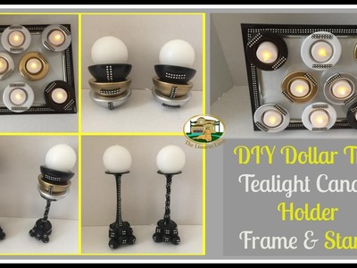 Dollar Tree DIY Candle Holder | Bathroom Decor