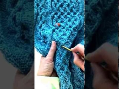 How to Fix a Mis-crossed Knitting Cable