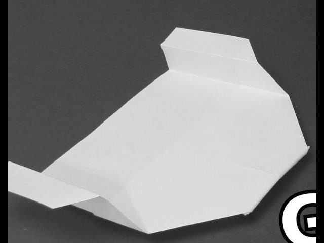 How to make a Cool Glider from Paper - Origami
