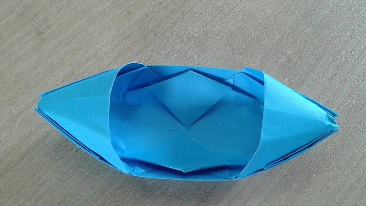 How To Make a Paper Boat That Floats - Easy Origami