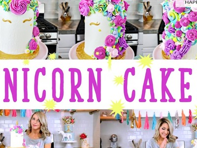 How to make a UNICORN CAKE!