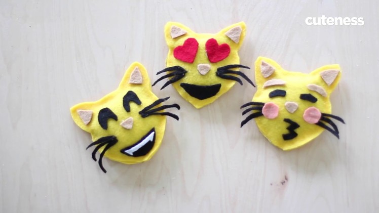 How To Make No-Sew Emoji Catnip Toys