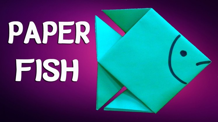 How to Make Paper Fish Step by Step.