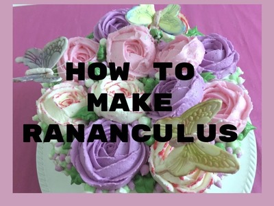 How to Make Rananculus