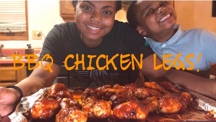 HOW TO MAKE THE BEST BBQ CHICKEN LEGS EVER