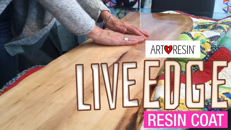 How to Resin Live Edge Wood