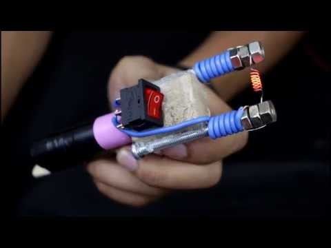 #lifehacks how to make electric lighter with battery and hot wire