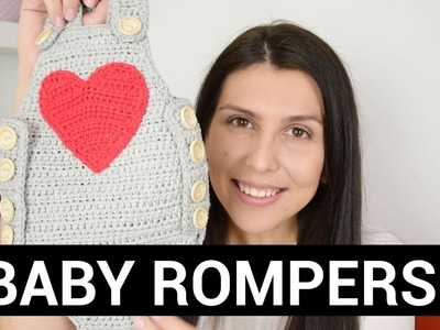 My Crochet Baby Rompers. Onesies. Overalls | Croby Patterns