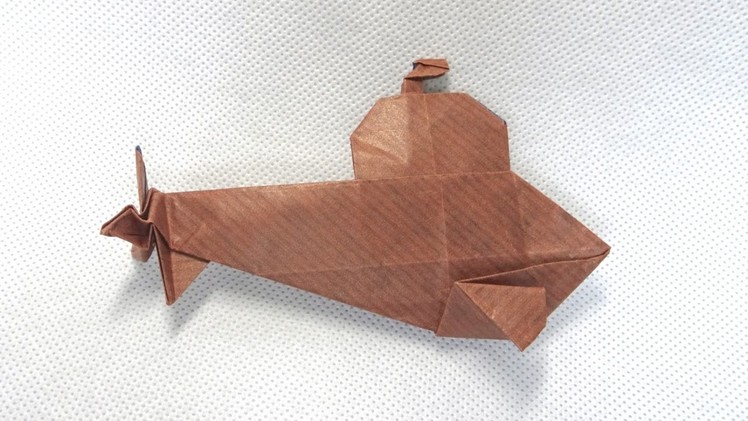 Origami Submarine | Paper Submarine (Robin Glynn)