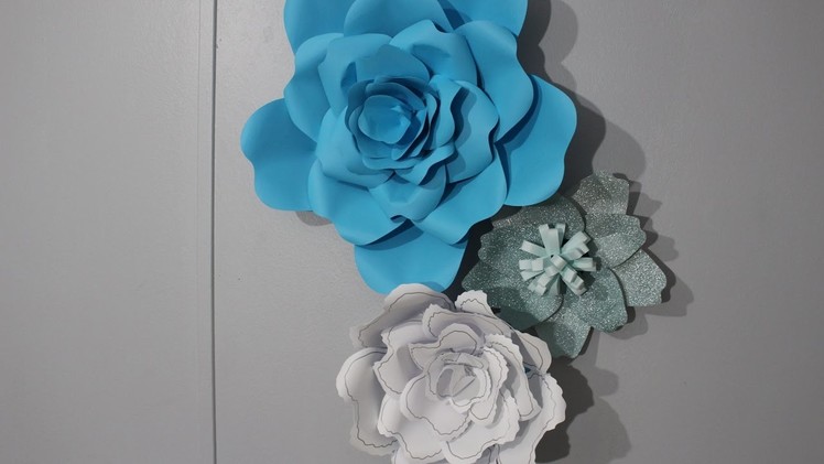 Paper Flowers- A how to with Design Space and no handbook