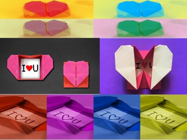 Paper heart box secret message | Heart Box With Surprise Ring for Valentines Day | Super easy DIY