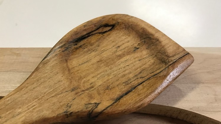 Woodworking: How to make a spalted maple wooden spoon