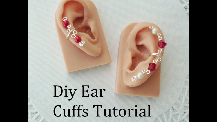 2 Diy Ear Cuffs. Jewelry Tutorial