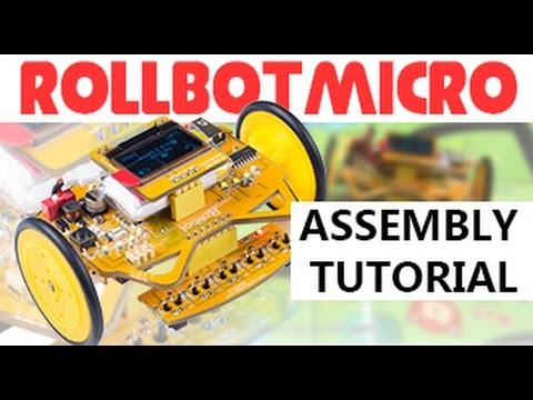 Assemble RollbotMicro - DIY STEM Coding Robot for Arduino for Kids - Line following with map
