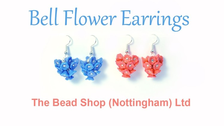 Bell Flower Earrings : DIY