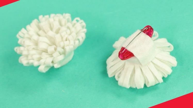 Crafts for Girls- Flower Brooch DIY Tutorial