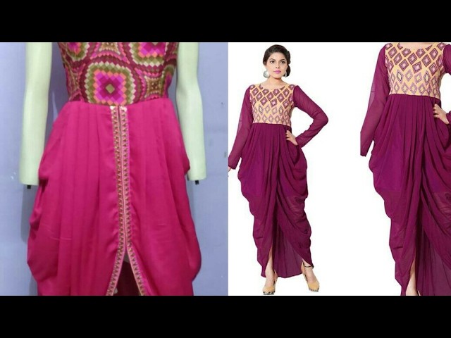 Dhoti dress DIY| Dhoti dress cutting and stitching step by step tutorial