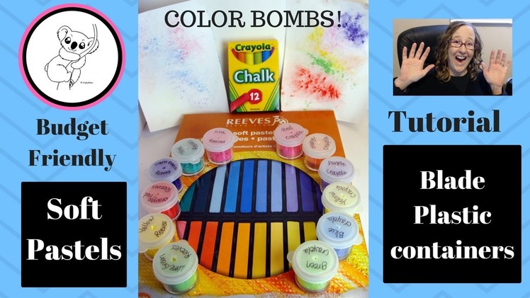 DIY Brushos DIY Color Bursts DIY chalk based color bombs!