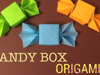 DIY : Candy Box with Lid Origami