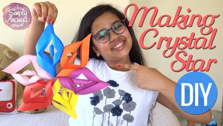 DIY Craft & Art for Kids - How to make a CRYSTAL STAR