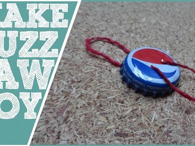 DIY Craft | How to make buzz saw toy (thread spinner) | LITTLE HACKER