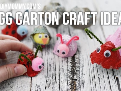 DIY Egg Carton Craft Ideas for Kids