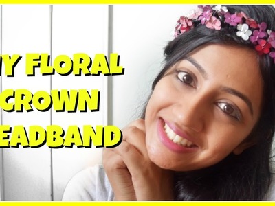 DIY Flower Headbands ll Floral Tiara ll Flower Crown Headband ll Tutorial ll Hair Accessories