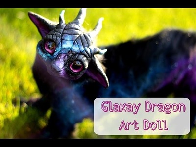 DIY Galaxy Dragon Art Doll Tutorial